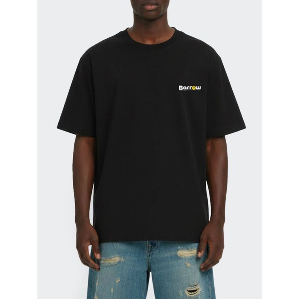 Barrow Men Cotton T-Shirt With Barrow Logo